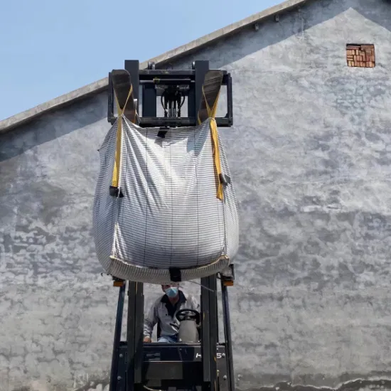 Sacos Jumbo PP de 1 tonelada para areia, material de construção, produtos químicos, fertilizantes, farinha